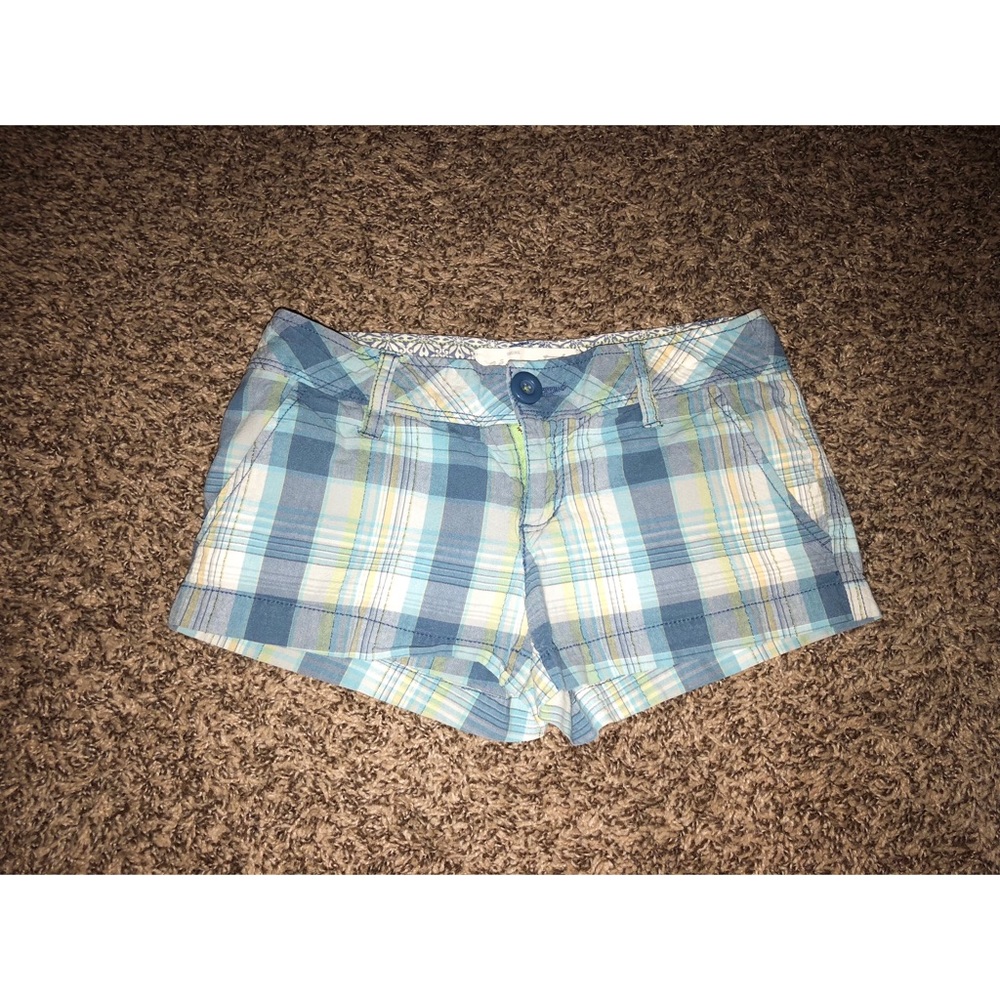 Aeropostale Plaid Shorts